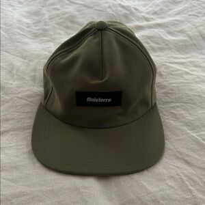 Finisterre Olive Green Cap